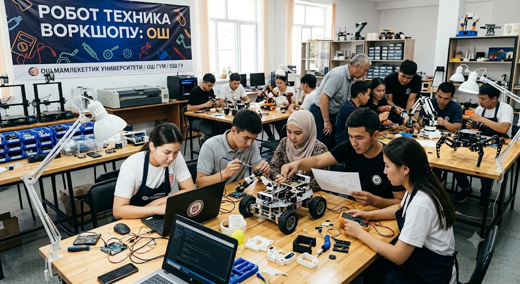 Робот техника воркшопу